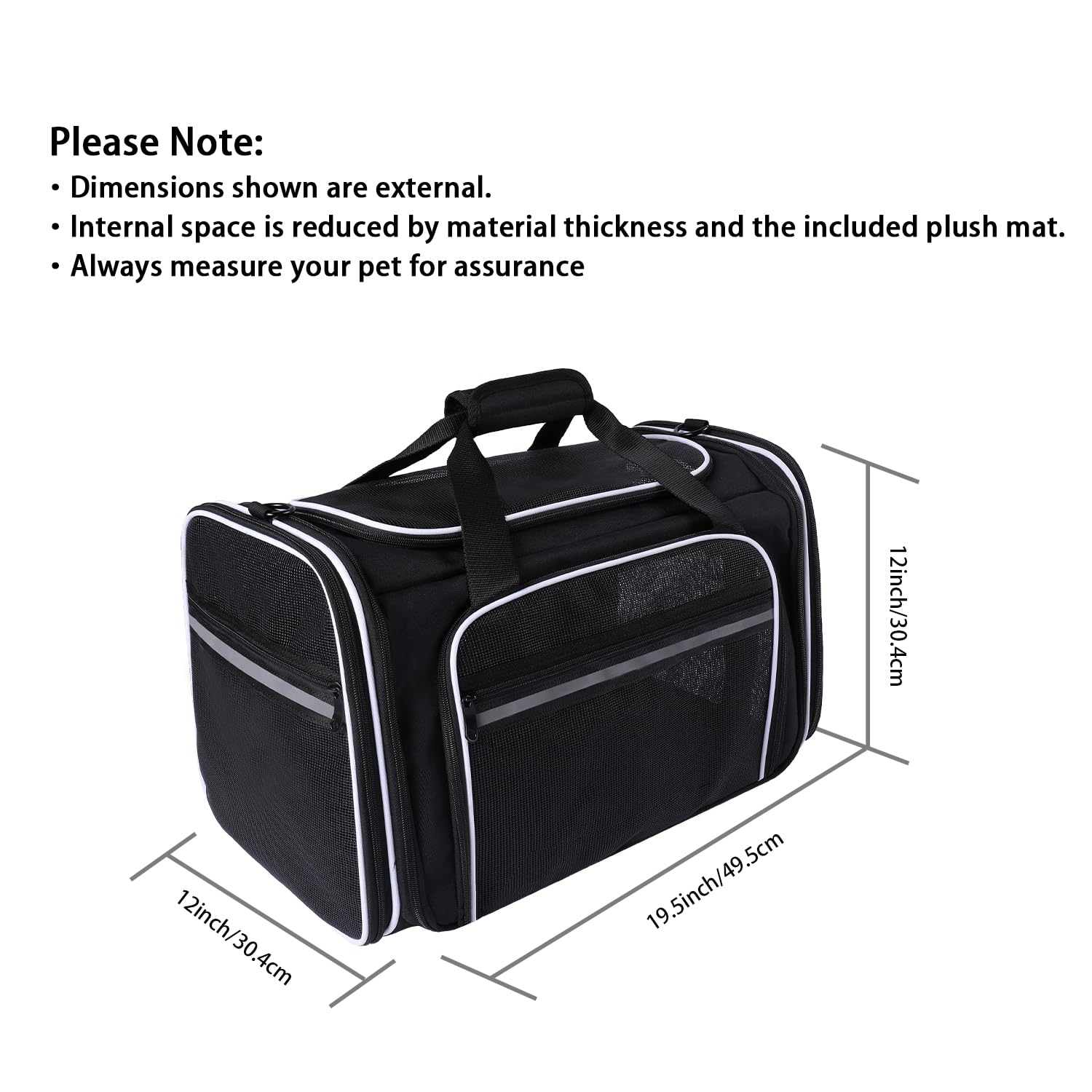 Maskeyon carrier side entrance for quick pet access