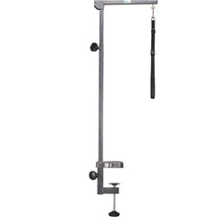 Master Equipment Foldable Grooming Arm in extended position for efficient grooming workflows