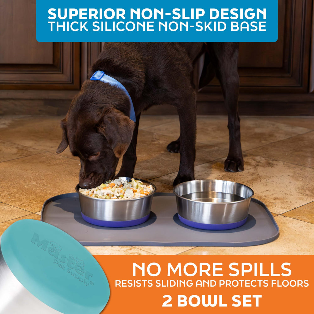 Master Pet Supply heavy-duty bowls built for daily pet meals.