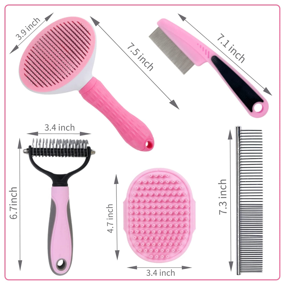 MASTER QUEEN travel-ready grooming kit in pink for on-the-go care.