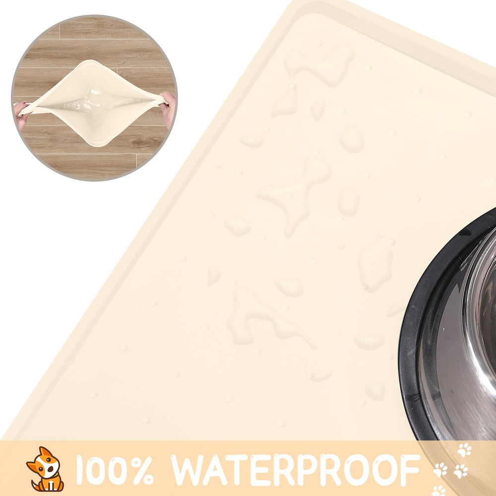 MateeyLife dishwasher-safe mat simplifies quick cleaning after meals.