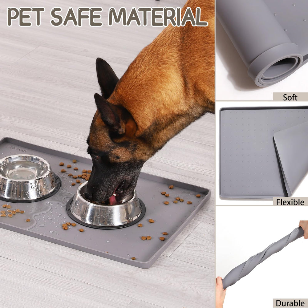 MateeyLife travel-friendly silicone mat folds for easy portable use.