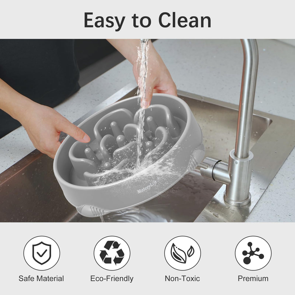 MateeyLife anti-choking puzzle bowl slows eating for safer, calmer meals.