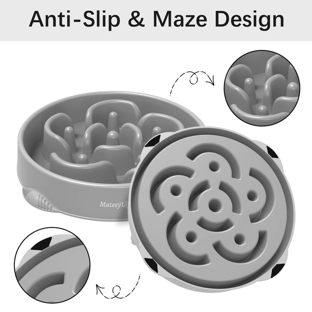 MateeyLife PP material bowl is food-safe and non-toxic for safe mealtimes.