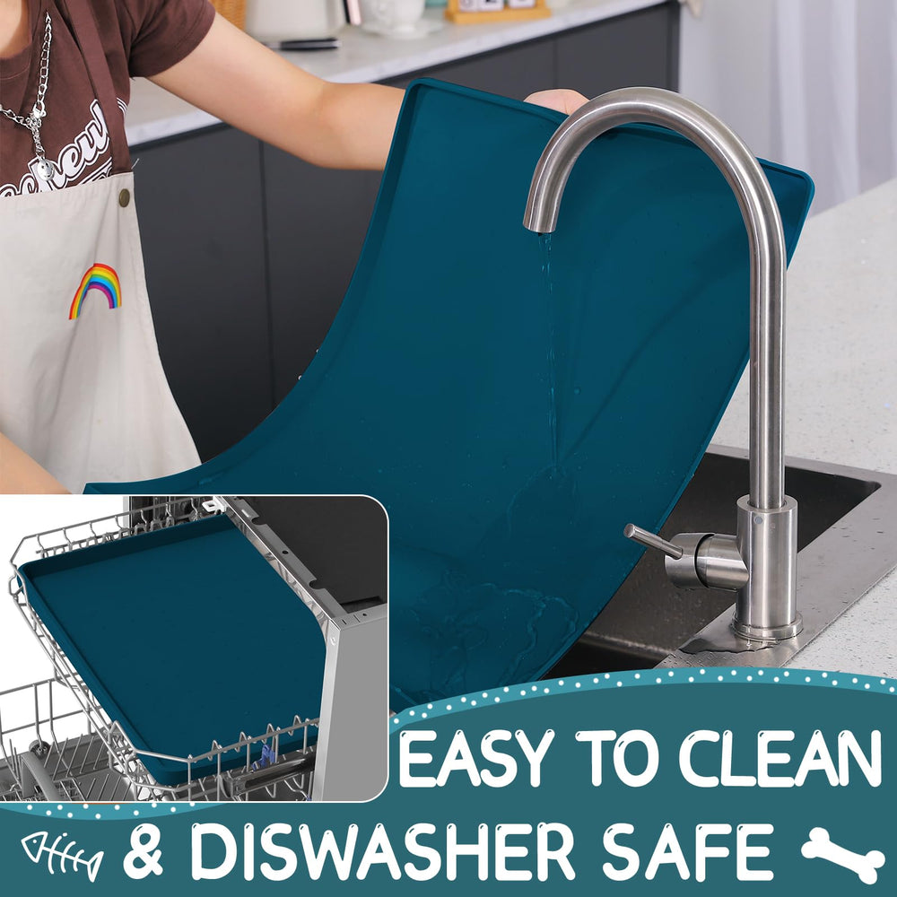 MateeyLife mess-free mealtime mat simplifies cleanup