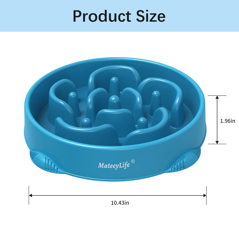 MateeyLife non-slip base keeps the bowl steady during meals.
