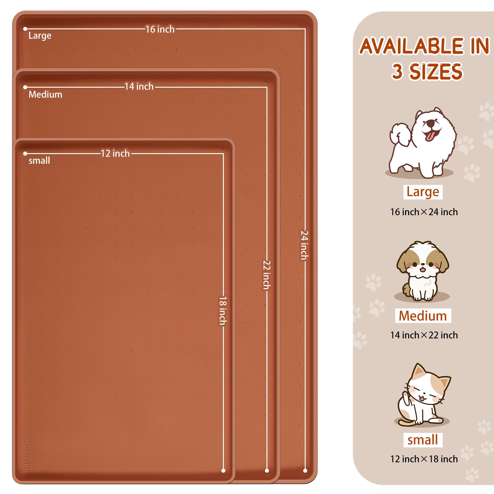 MateeyLife raised-edge silicone mat containing mess during meals
