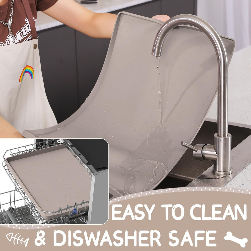 MateeyLife versatile mat can double as shoe tray or under-sink liner.