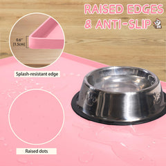 MateeyLife waterproof dog mat prevents water from reaching floors