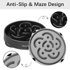 Each MateeyLife bowl with 4-cup capacity for sizable meals