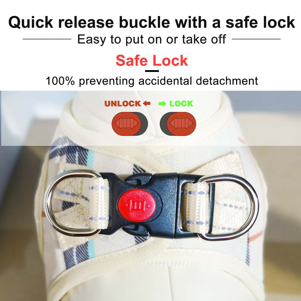 1+1 pack includes harness and leash for great value and convenience.