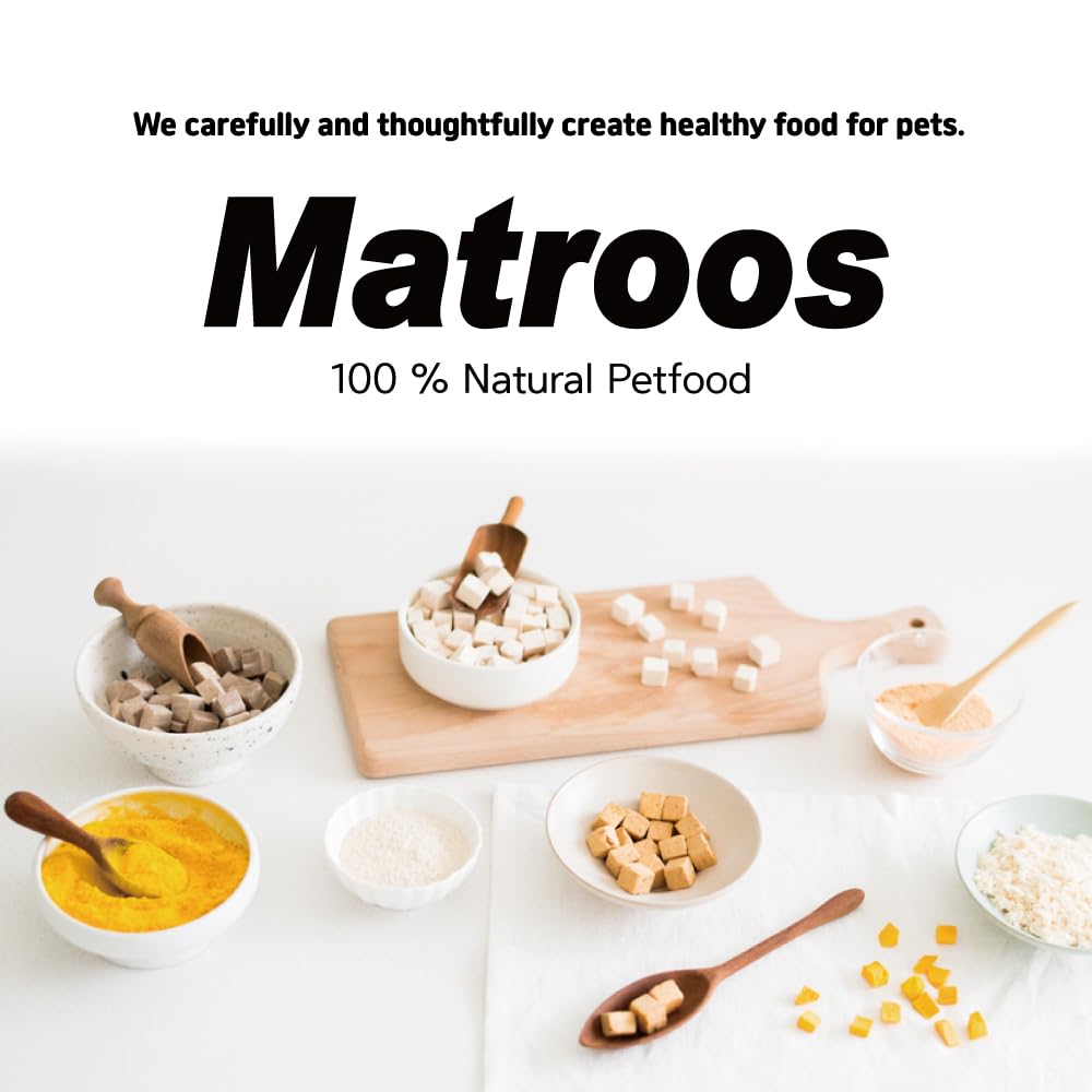 Matroospet single-ingredient sockeye salmon treats support simple snacking with natural taste.
