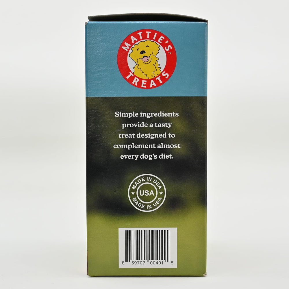 Mattie's Treats fish oil Omega-3 rich snack supports coat and skin health