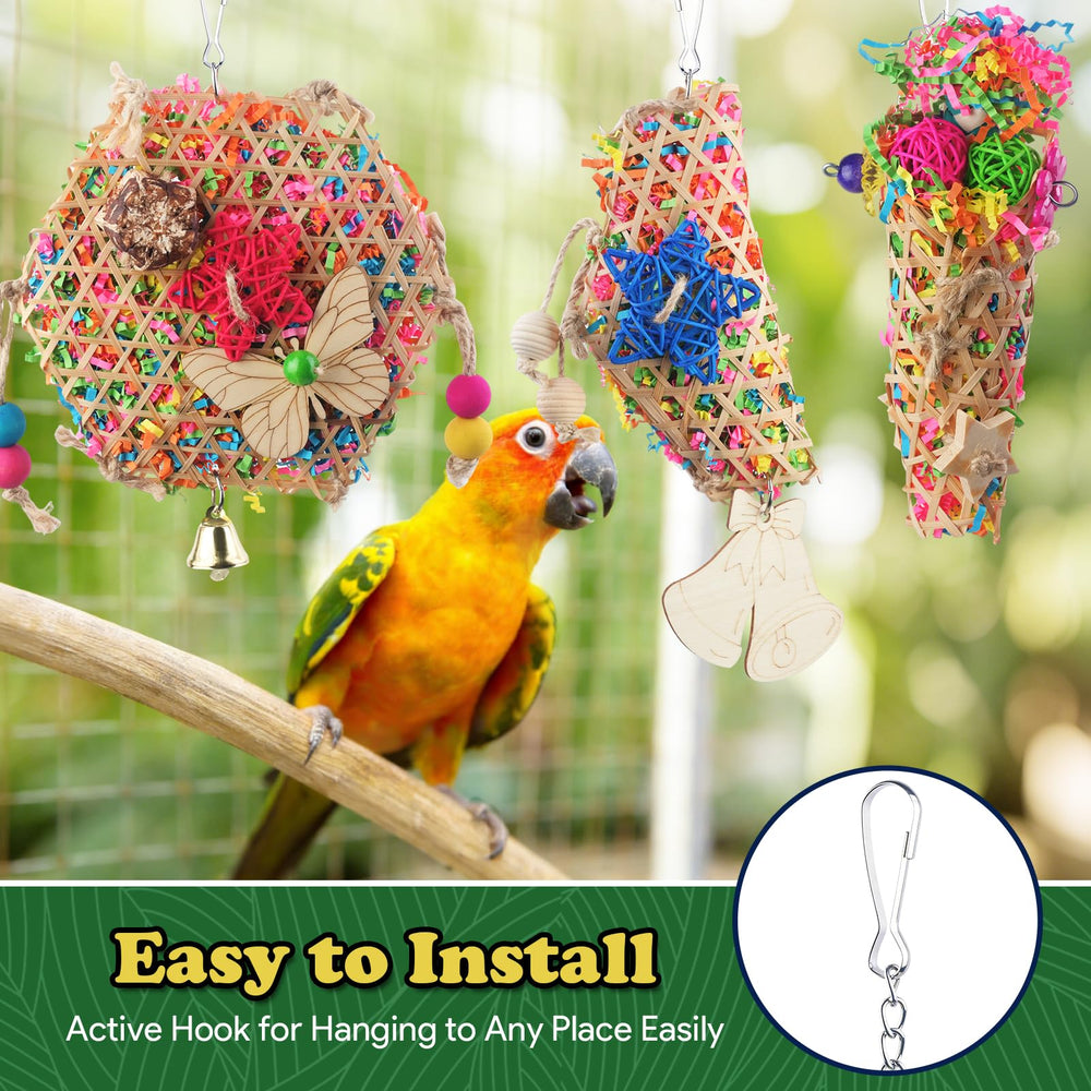 Matutinus stainless steel hook enables easy cage installation