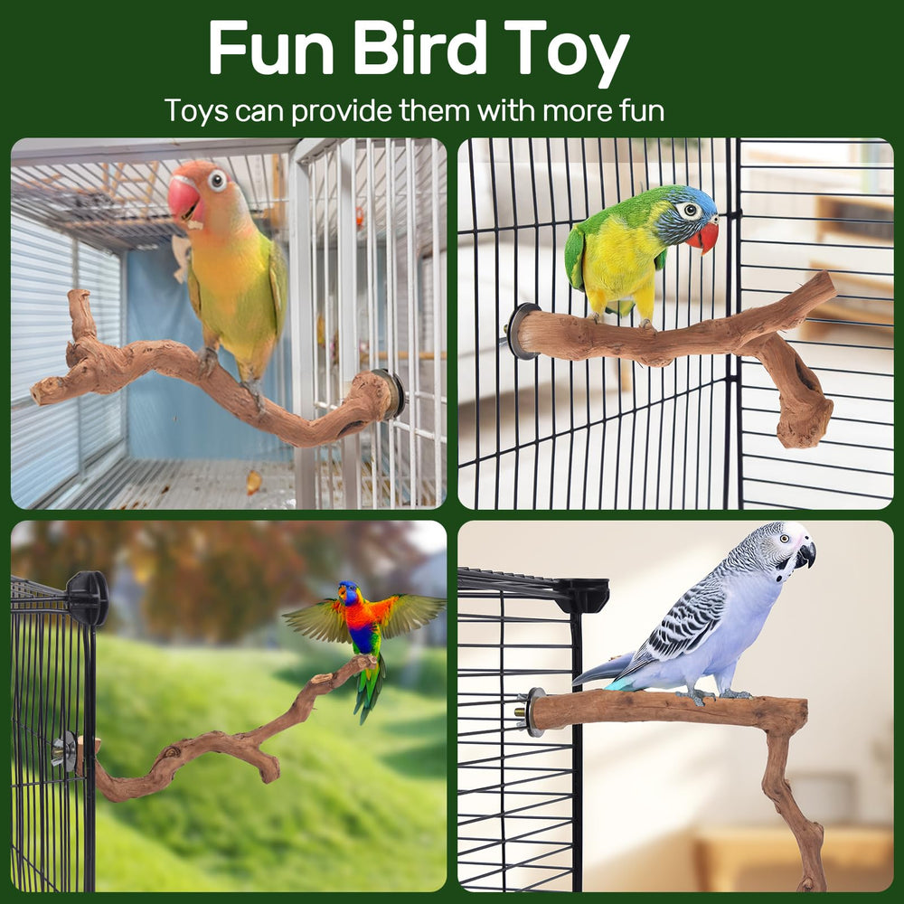 Matutinus chewing stick for safe chewing during cage time