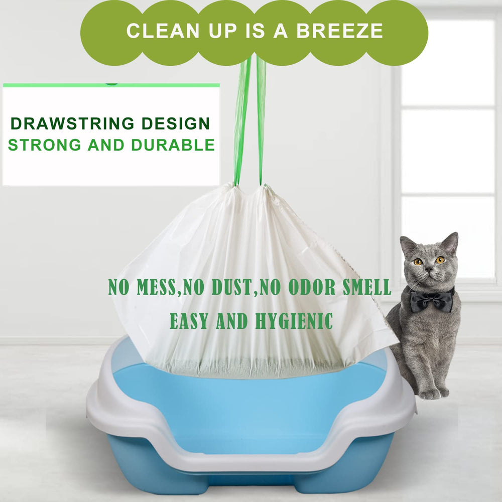 Mavere liner prevents litter from sticking to box sides.