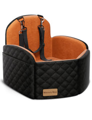 Mavora Max memory-foam dog car seat for plush comfort on every ride