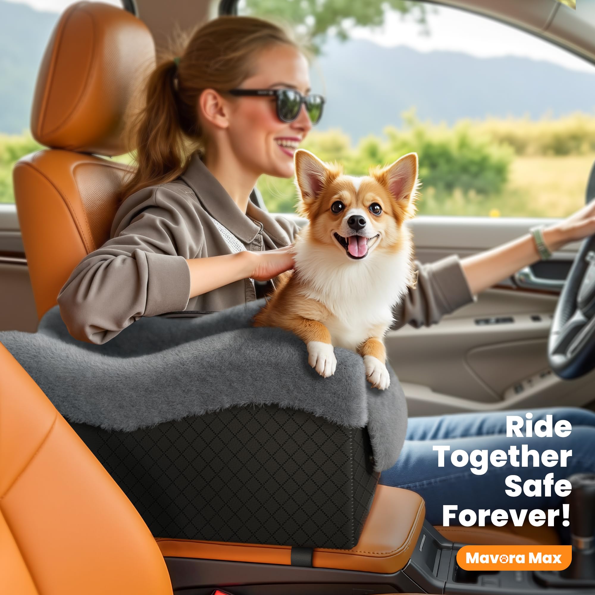 Mavora Max removable plush cover for easy cleaning and care.