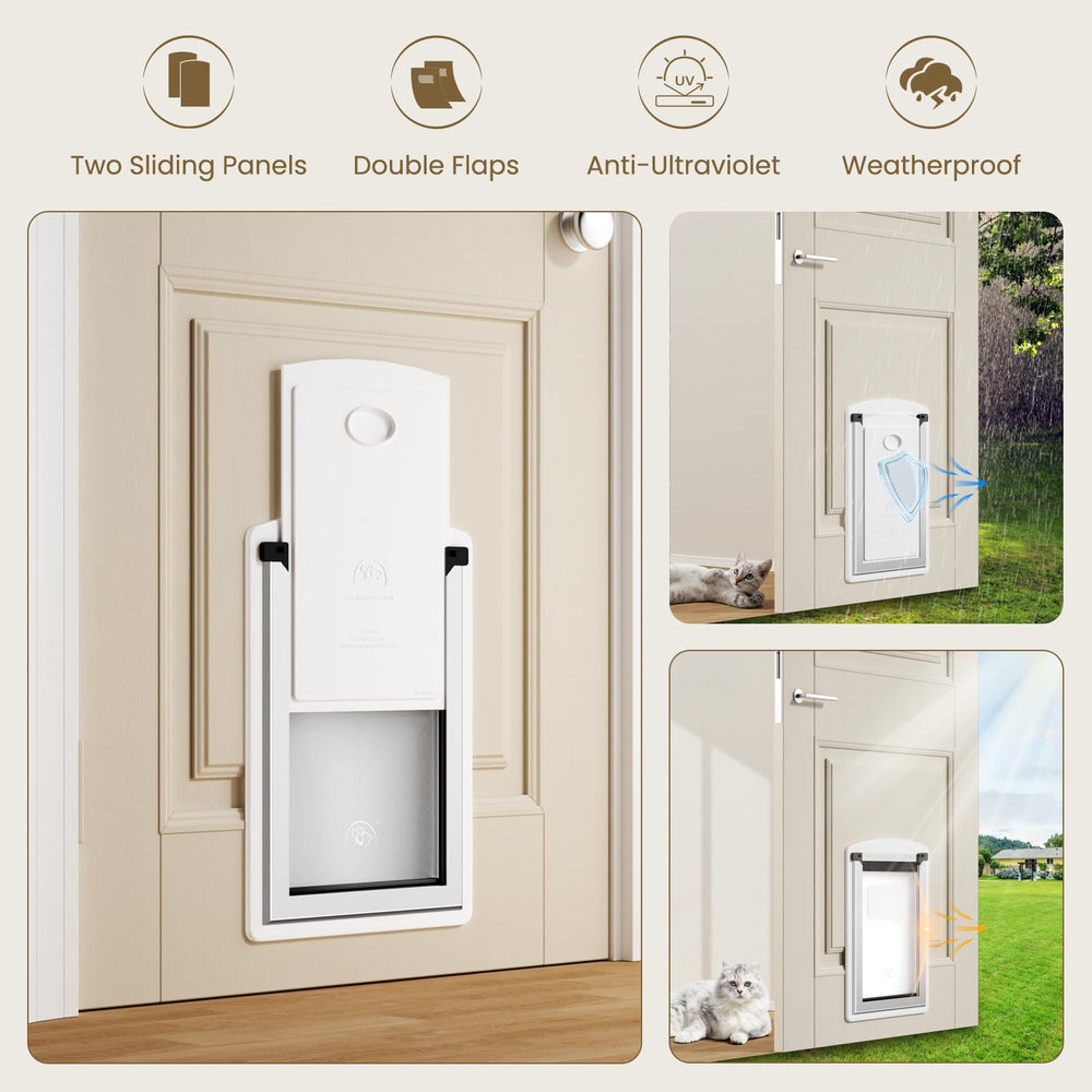 MAVRICFLEX sliding ABS panels let you control access easily