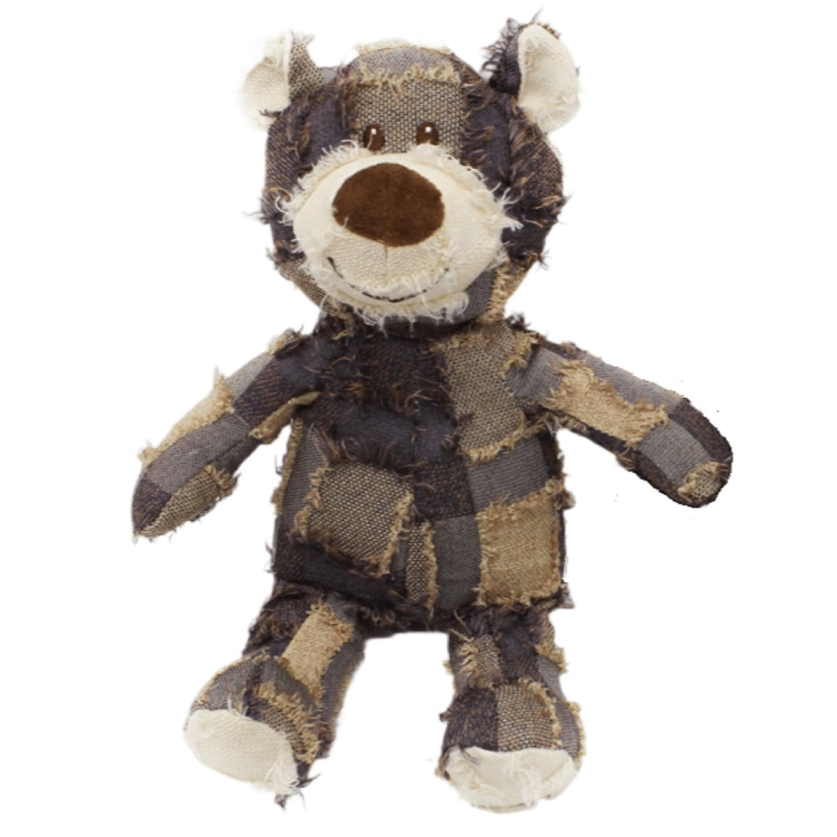 MAXBECK Dog Companion heavy-chewer bear-toy close-up shows durable plush for tough chewers