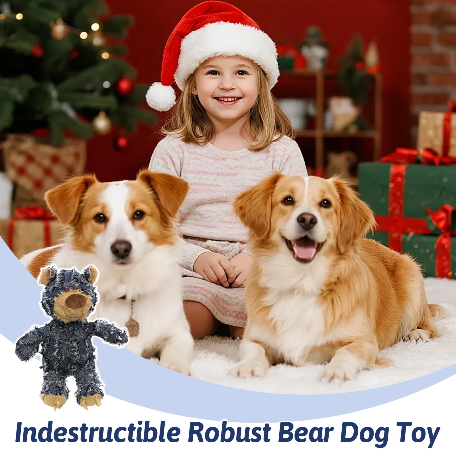 MAXBECK Dog Companion bear toy packaging, ready for gifting.