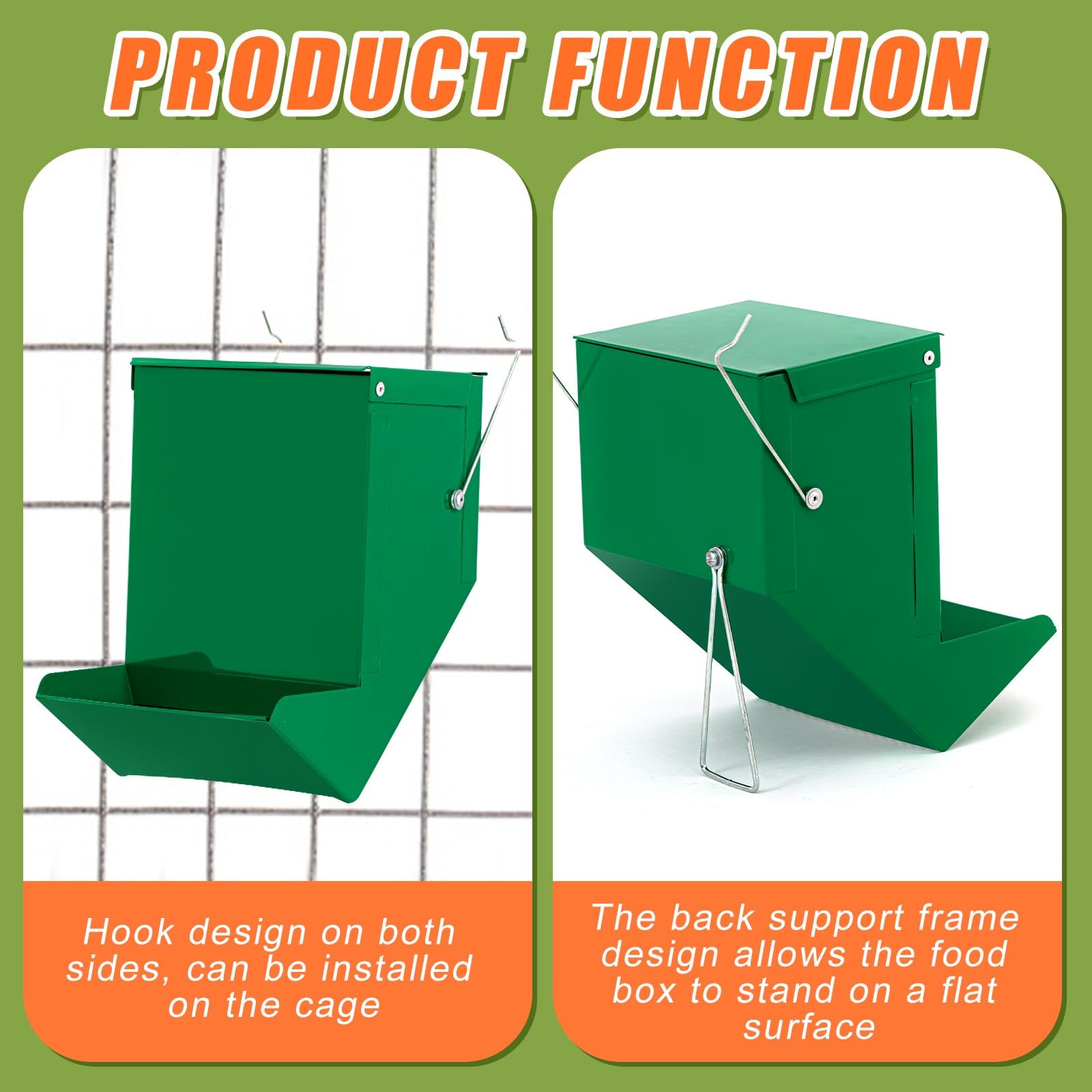 Maxcheck rabbit feeder lid close-up displaying dust cover