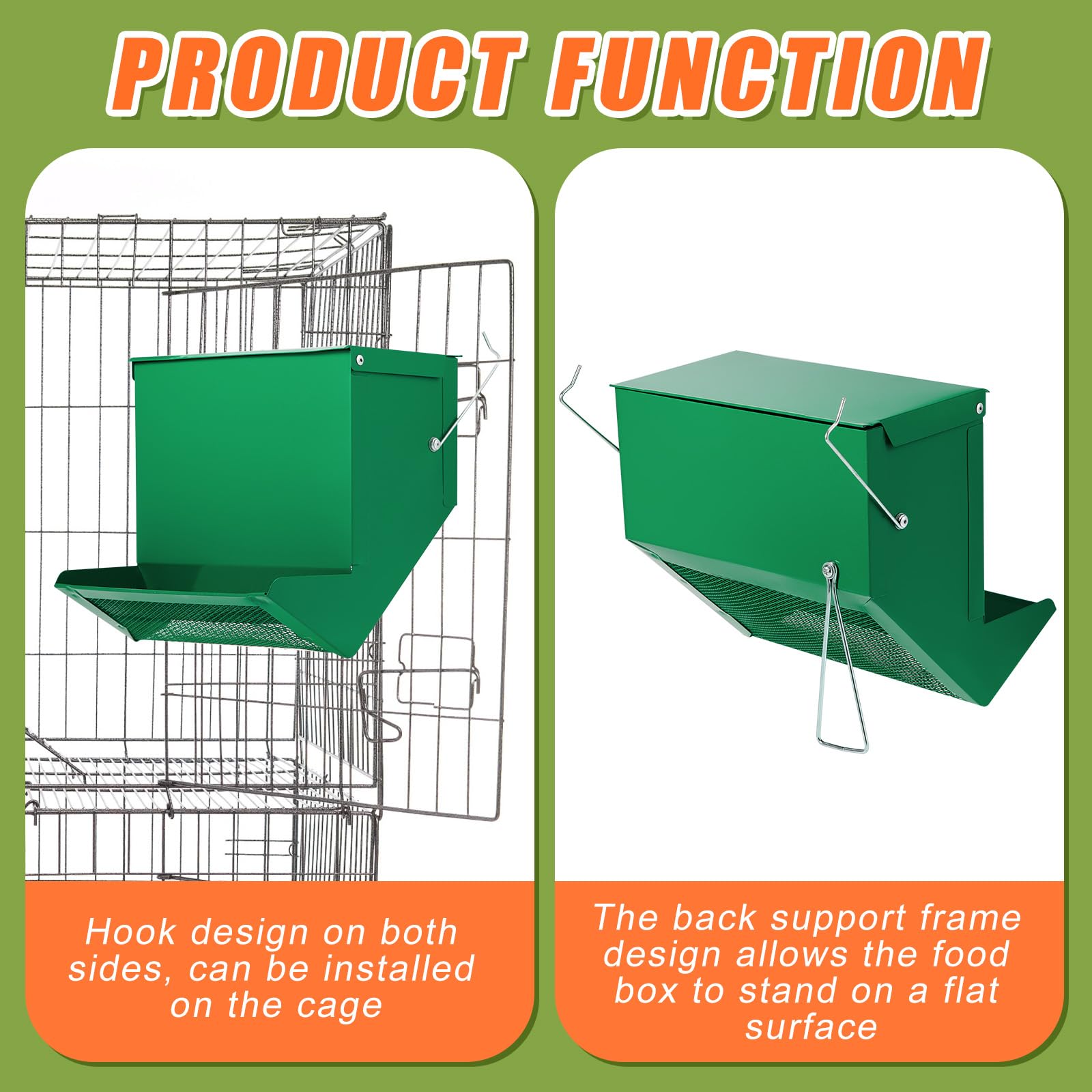 Maxcheck metal construction offers weather resistance and durability.