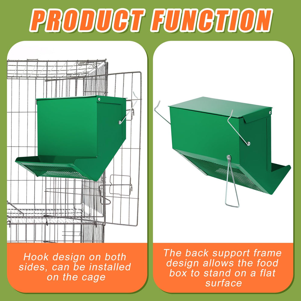 Maxcheck metal construction offers weather resistance and durability.