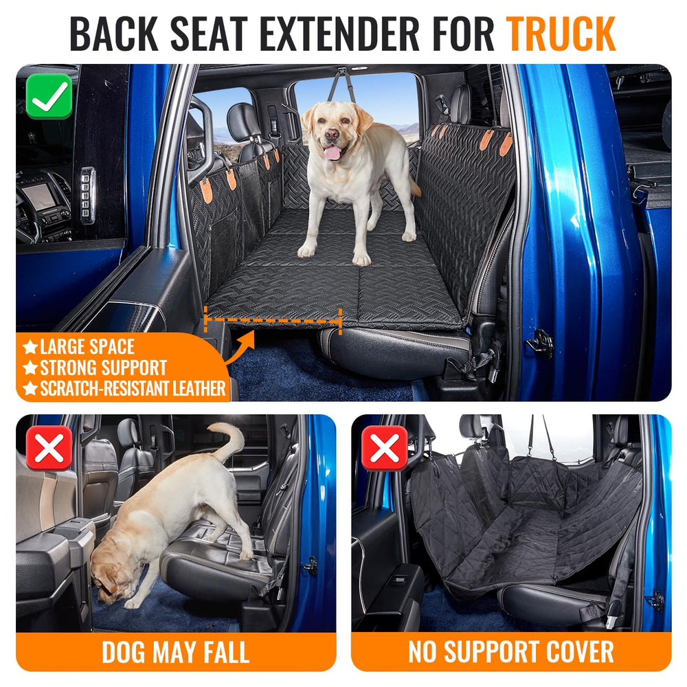 MAXFUT dog bed coverage for trucks with large dimensions