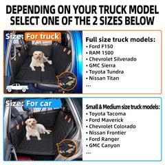 MAXFUT dog hammock-truck-edge protector keeps interior safe