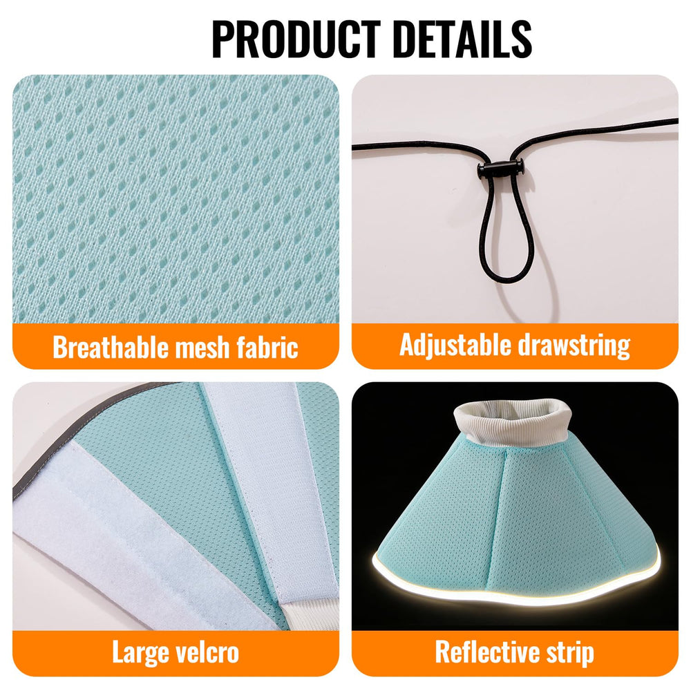 MAXFUT light blue XXL cone protects wounds non-inflatable.