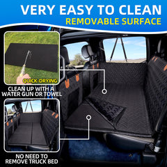 MAXFUT removable surface allows quick cleaning after mud and fur.