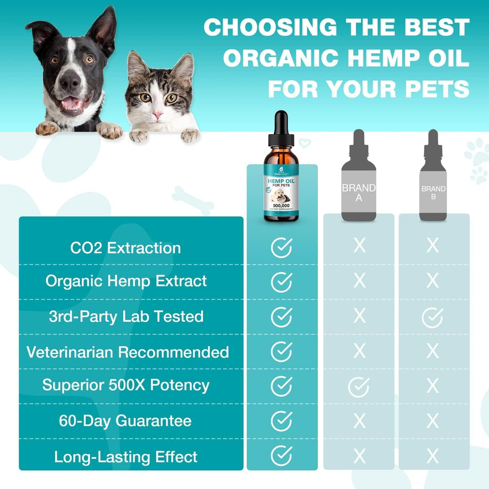 MaxHemp pet oil supports joint mobility and comfort