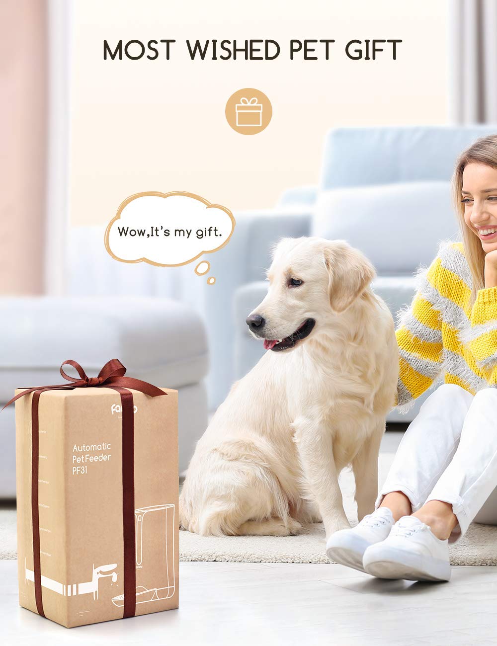 MAXKU easy-clean design supports daily pet feeding routines