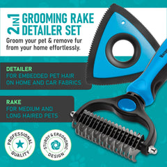 Maxpower Planet double-sided dematting tool for quick detangling.
