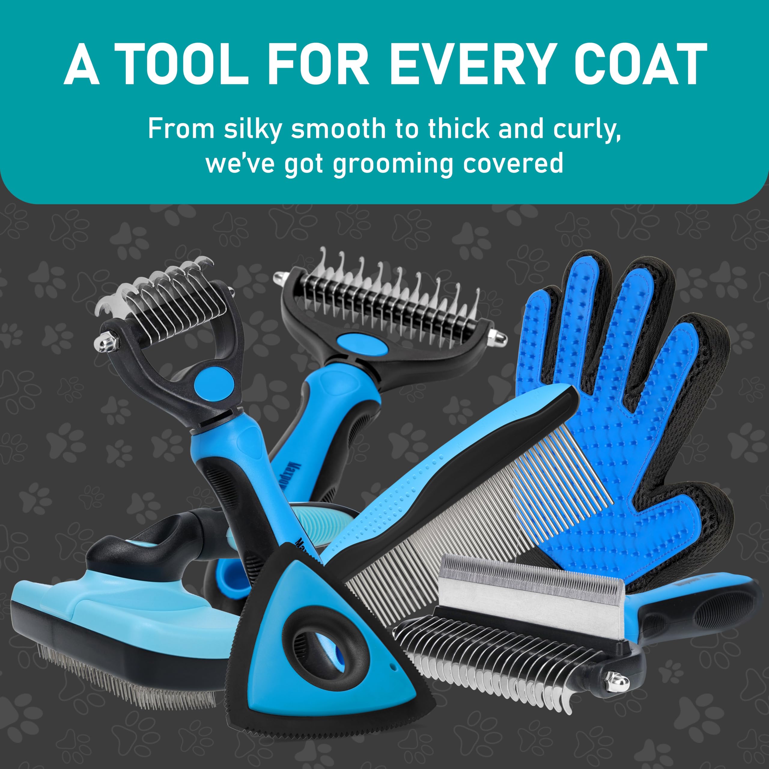 Maxpower Planet grooming brush gift-pack concept for pet lovers