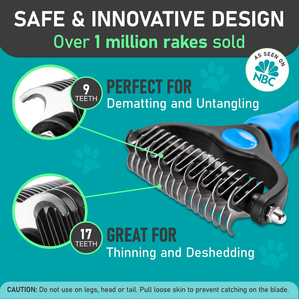 Maxpower Planet self-cleaning slicker in use after grooming