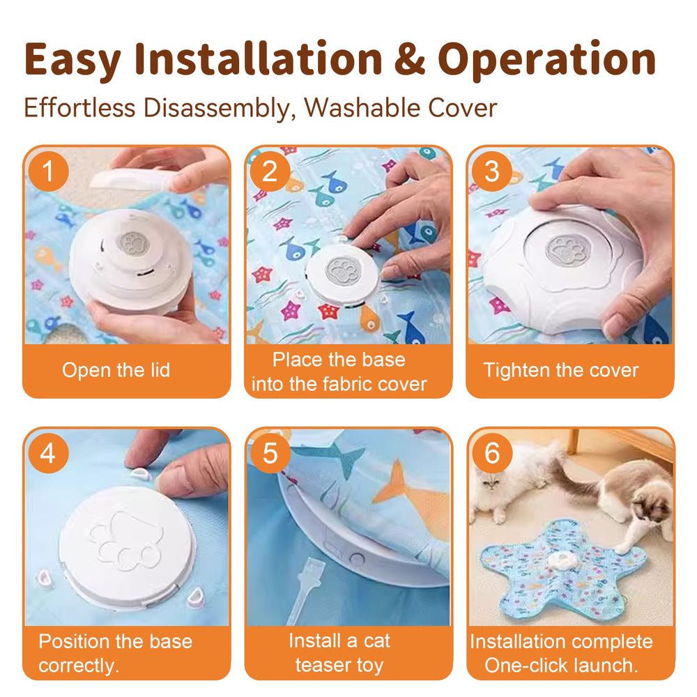 MAXTOOA complete package includes toy, attachment, USB cable, and manual.