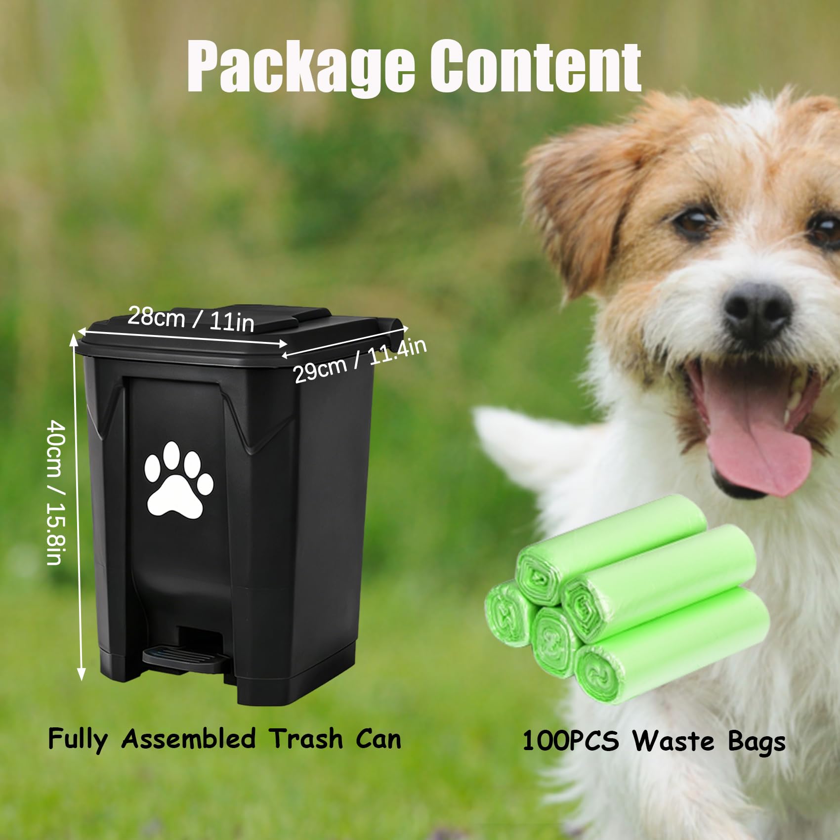 Mayayaday ideal for backyard or garden waste collection.