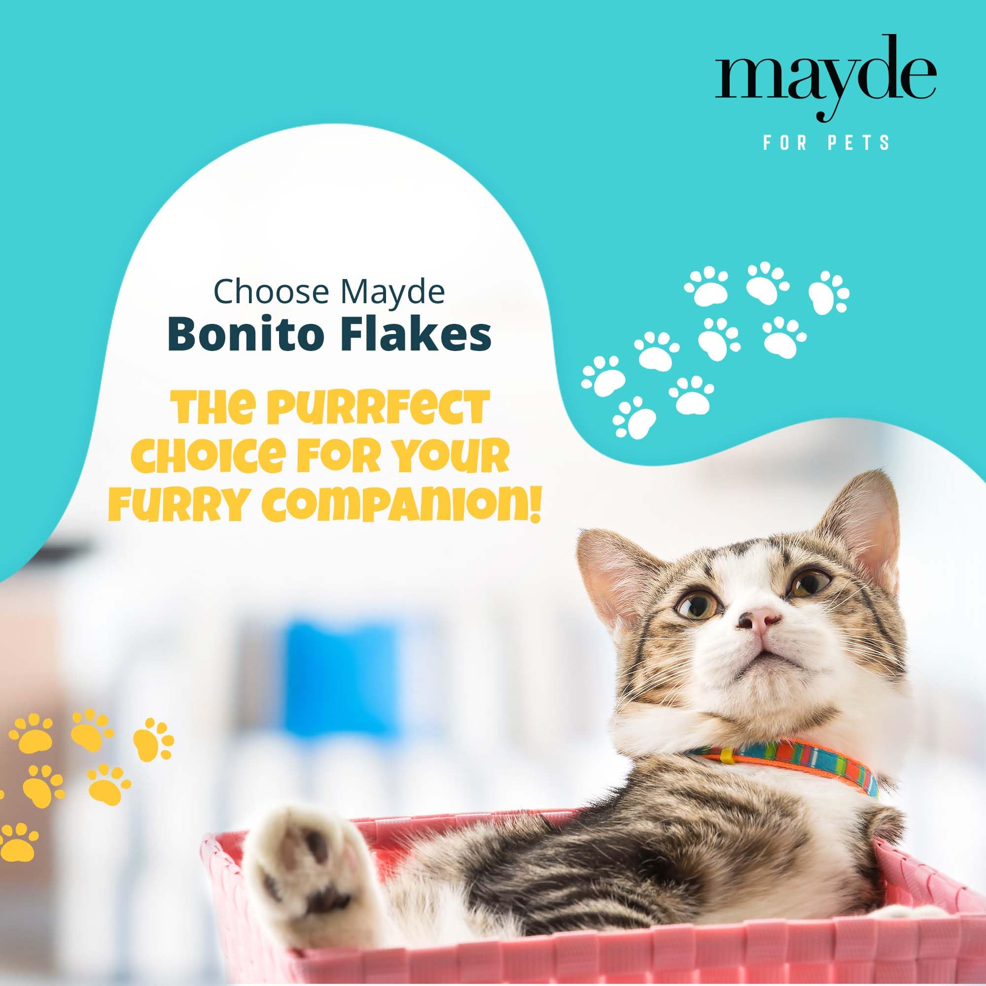Serving suggestion: bonito flakes sprinkled on bowls for a flavorful topping.
