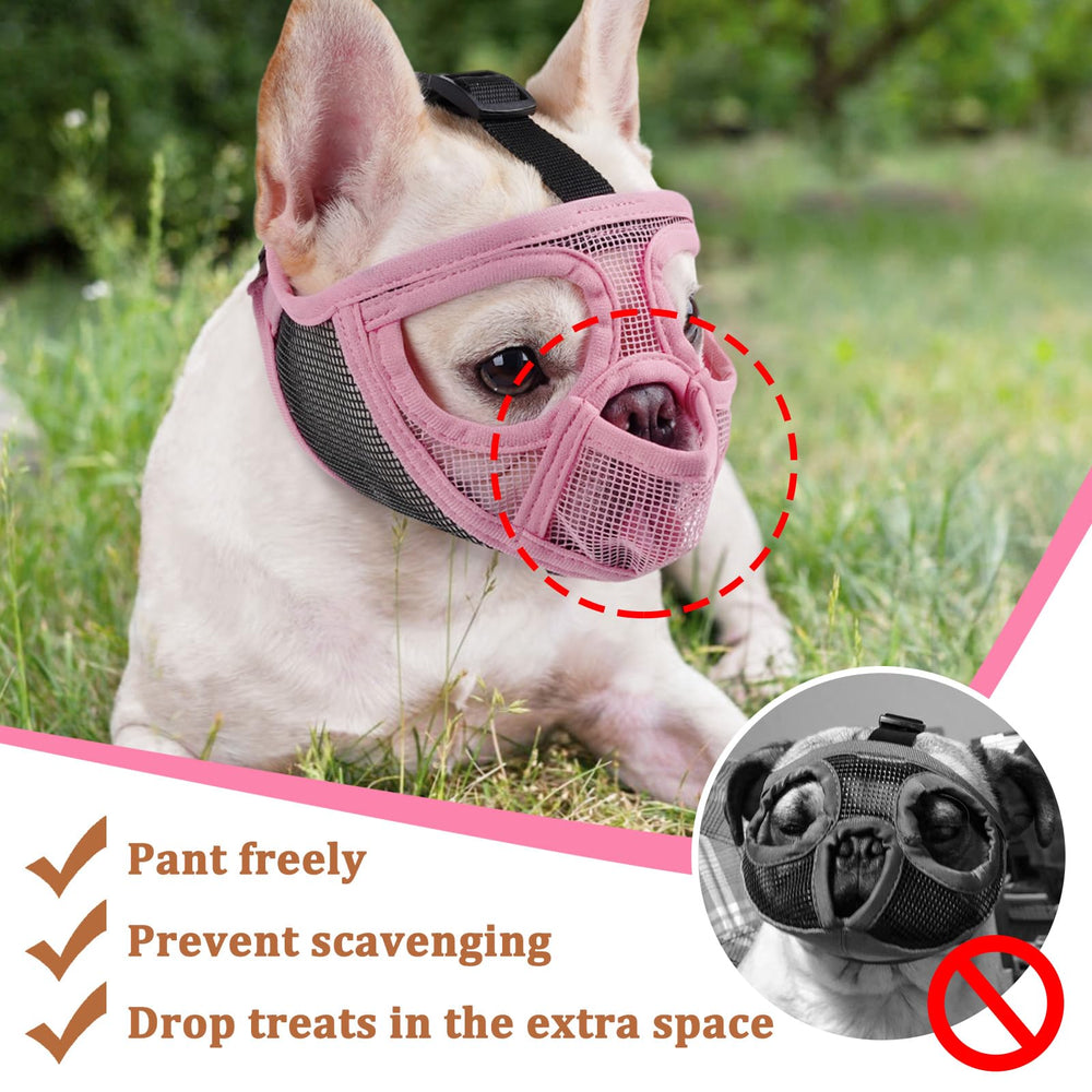 Mayerzon breathable mesh dog muzzle keeps dogs cool in warm weather