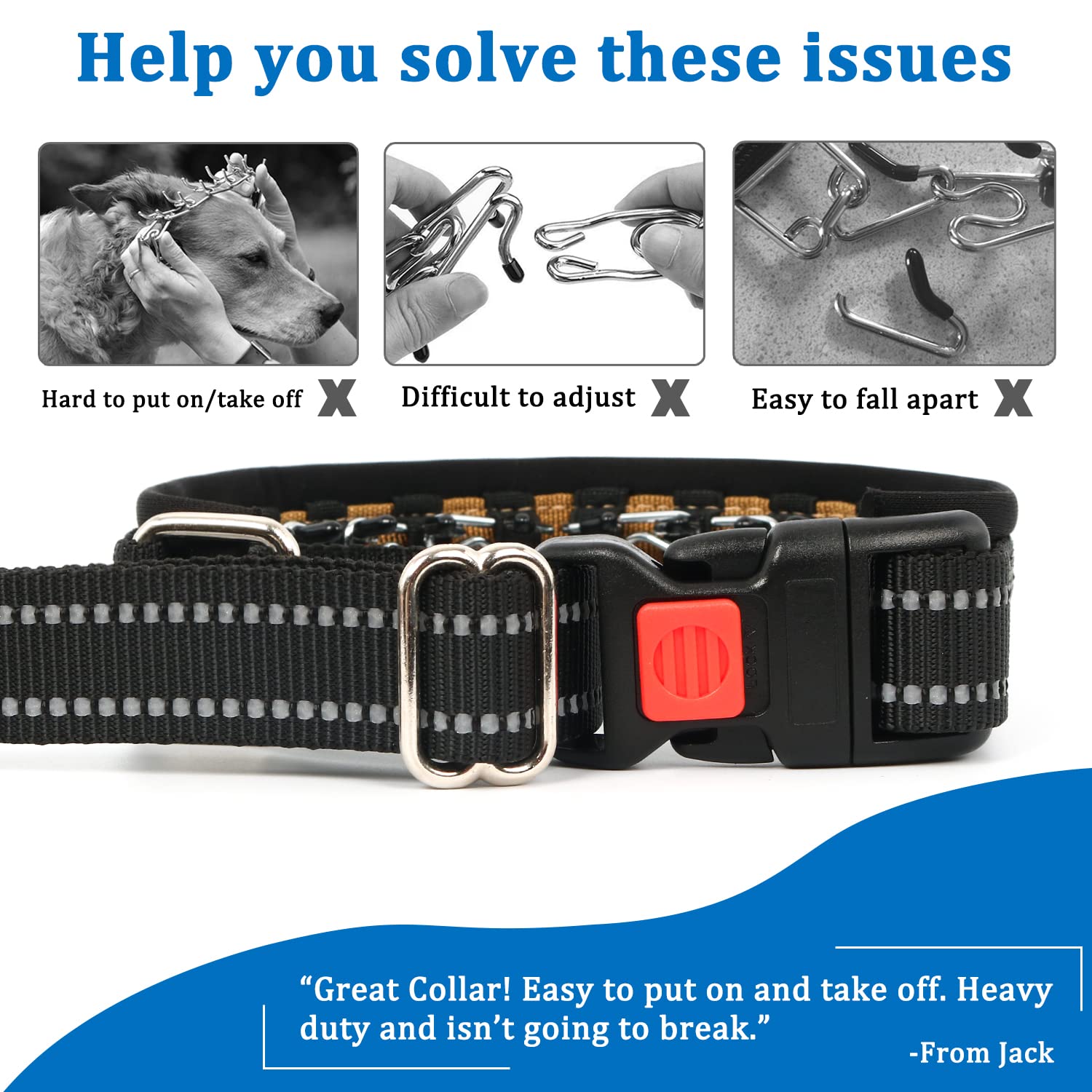 Mayerzon dog collar hassle-free service and responsive support.