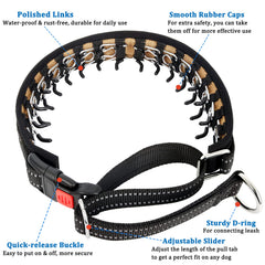 Mayerzon collar quick release buckle enables easy on and off during training