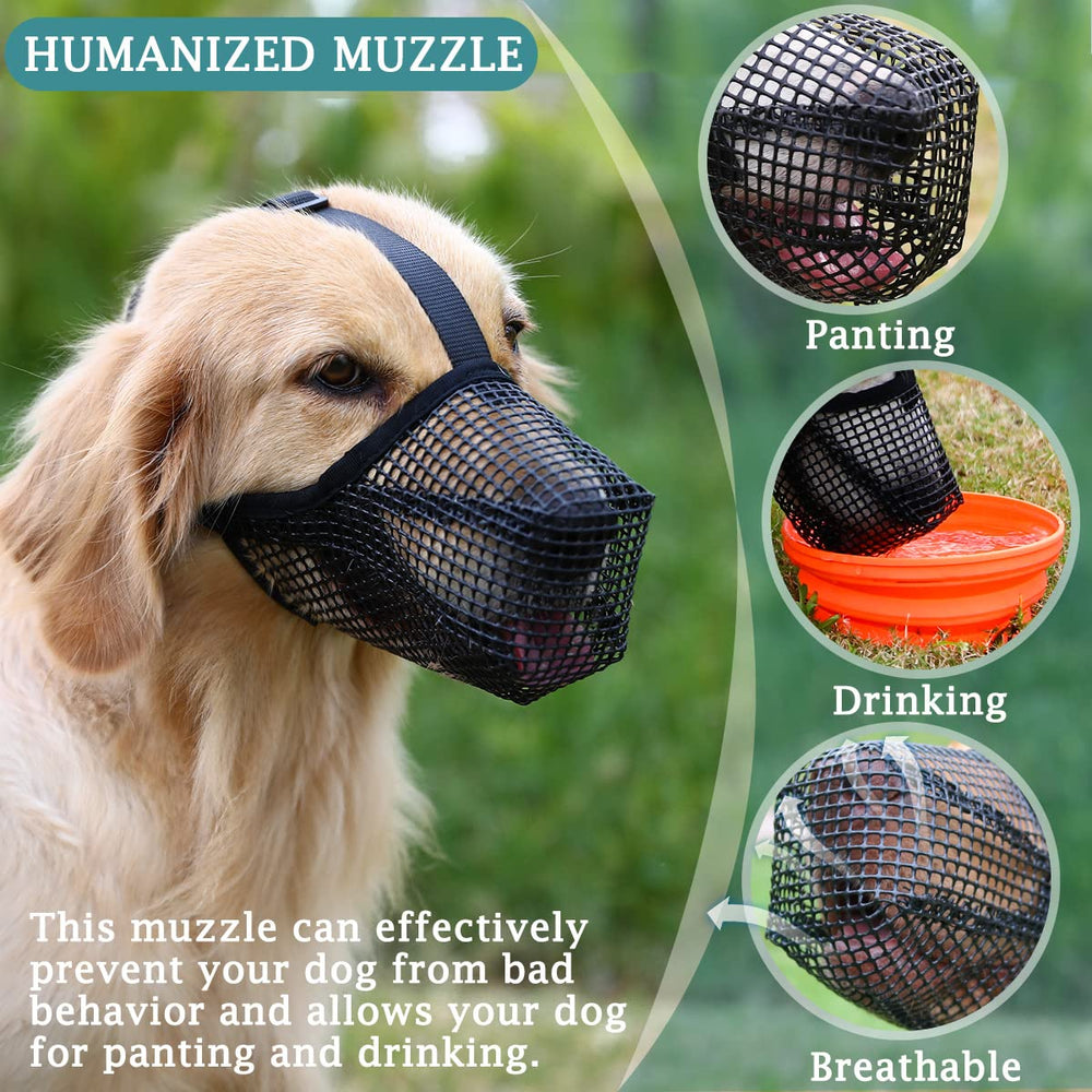 Mayerzon fully covered mesh design reduces licking during walks
