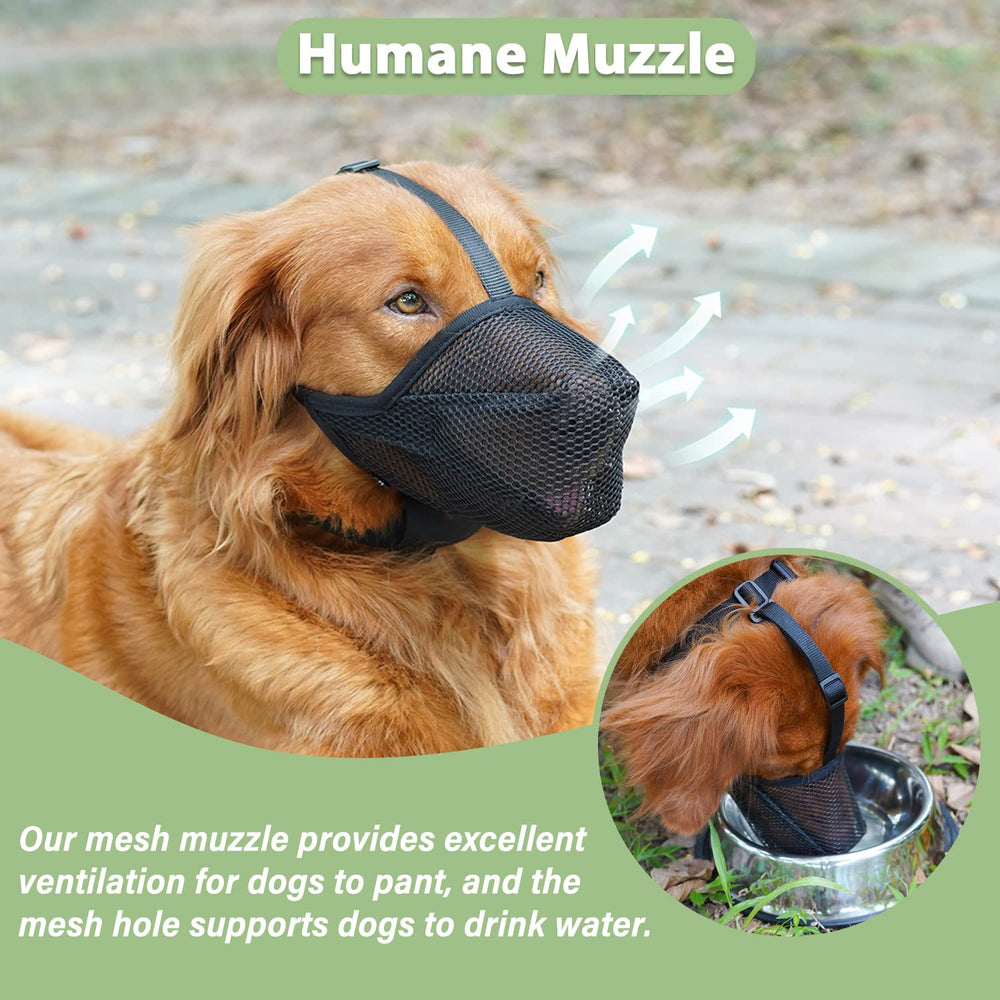 Mayerzon size guide helps measure snout circumference and length accurately.