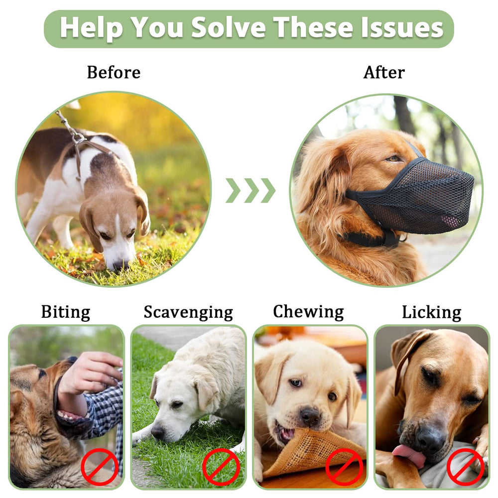 Mayerzon muzzle made from soft, durable materials for comfort on long walks