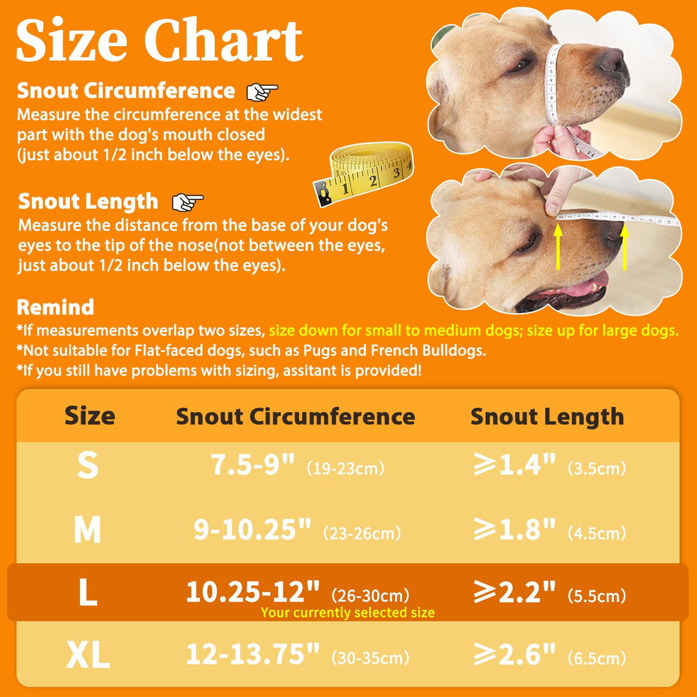 Mayerzon dog muzzle in soft fabric for comfortable daily wear.