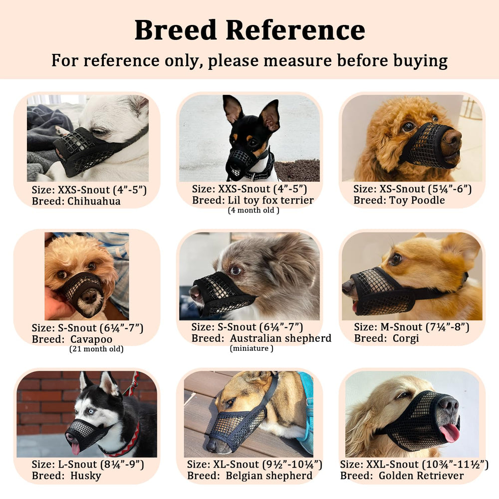 Mayerzon dog muzzle features soft padding protecting the nose