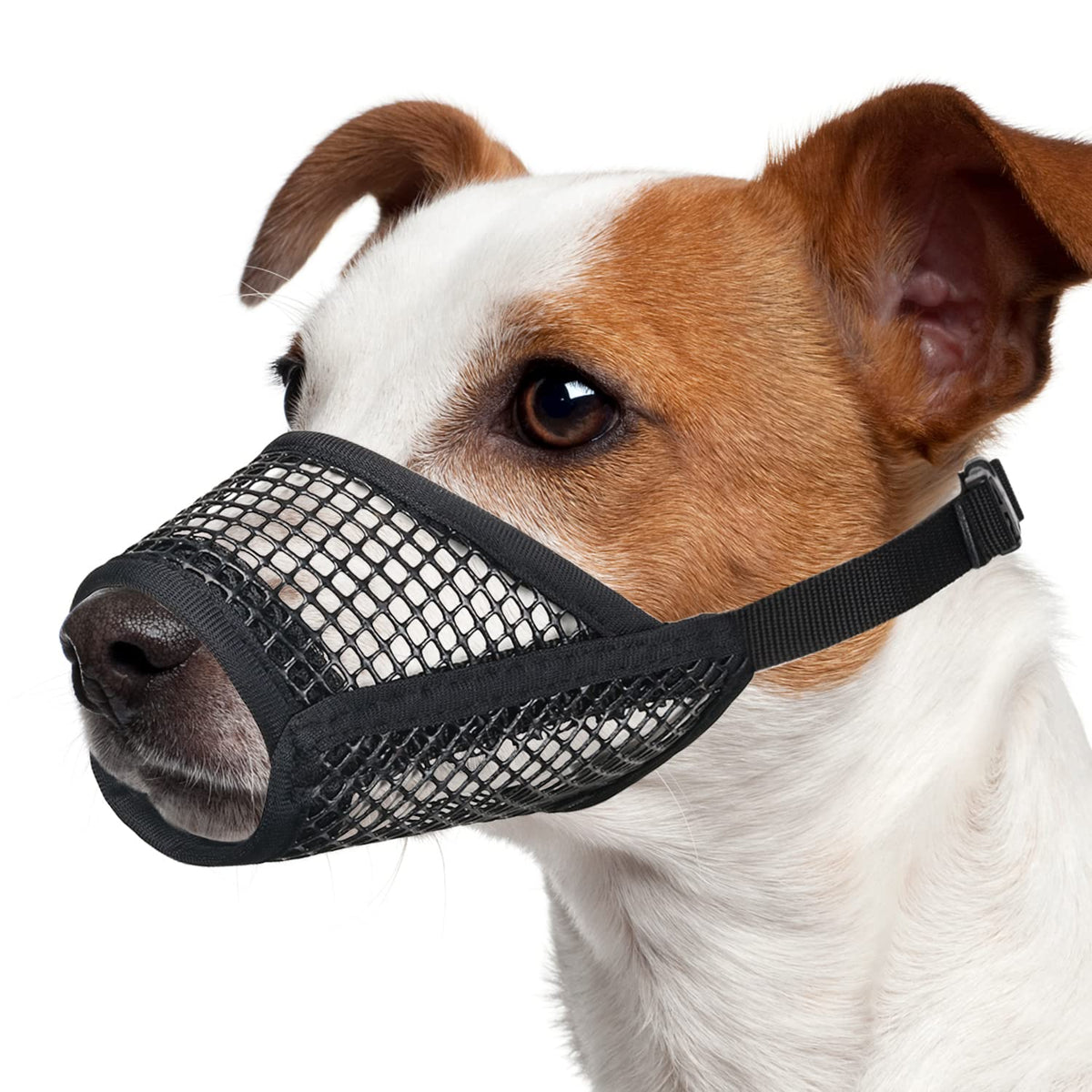 Mayerzon dog muzzle ultrabreathable mesh enables comfortable breathing during walks