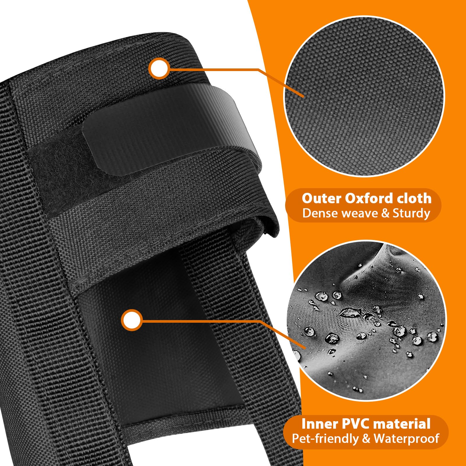 Mayerzon muzzle with waterproof inner layer for quick cleaning after use.